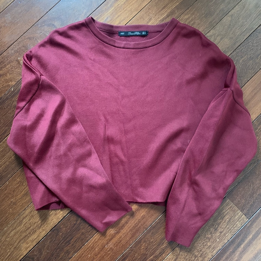 Zara Knit crop top